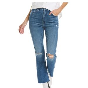 MOTHER DENIM The Hustler Ankle Fray jeans